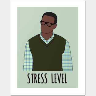 stress level chidi Posters and Art